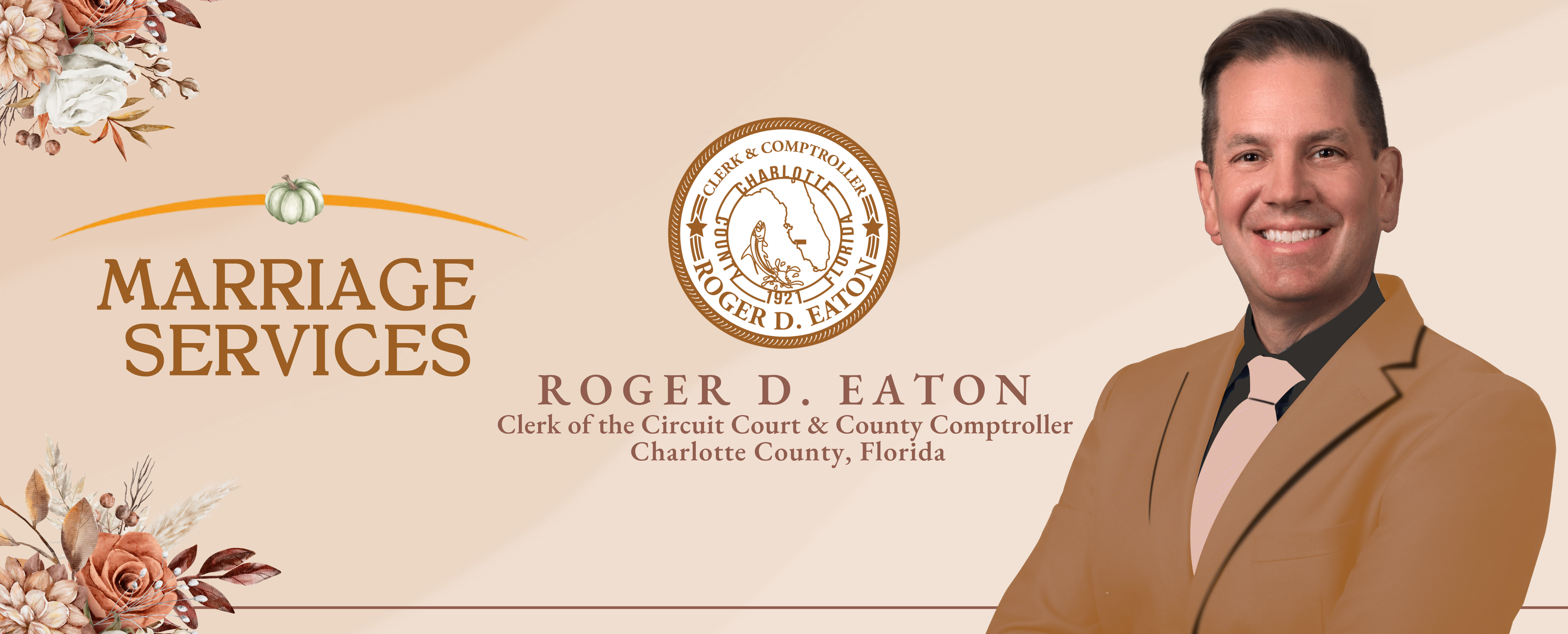 Roger D. Eaton, Clerk of the Circuit Court and County Comptroller Banner