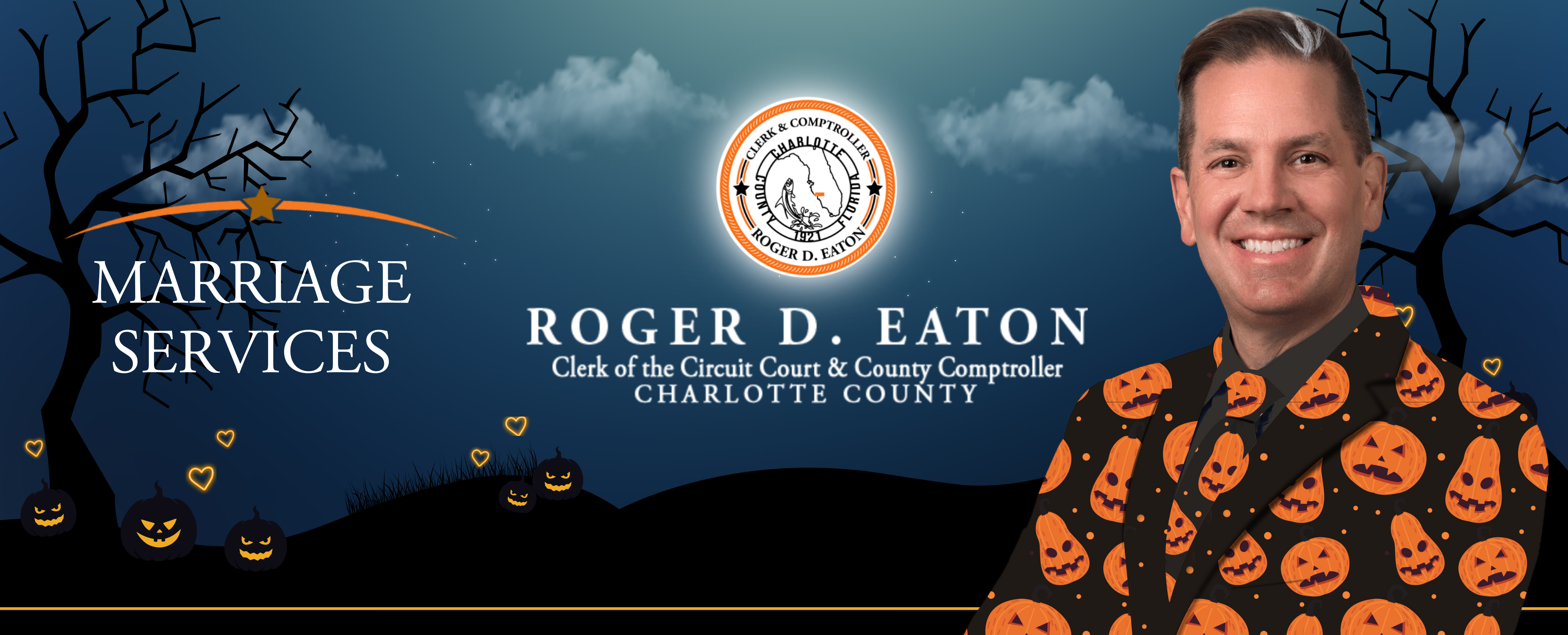 Roger D. Eaton, Clerk of the Circuit Court and County Comptroller Banner