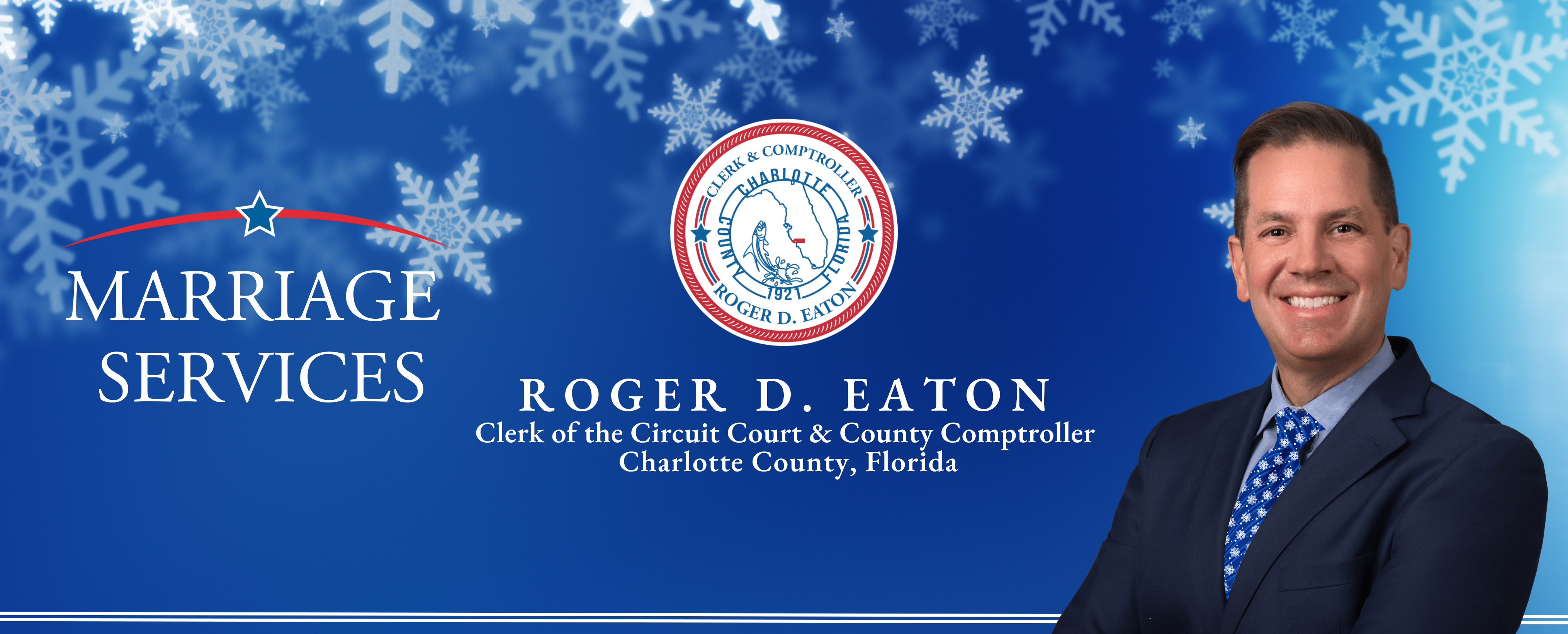 Roger D. Eaton, Clerk of the Circuit Court and County Comptroller Banner